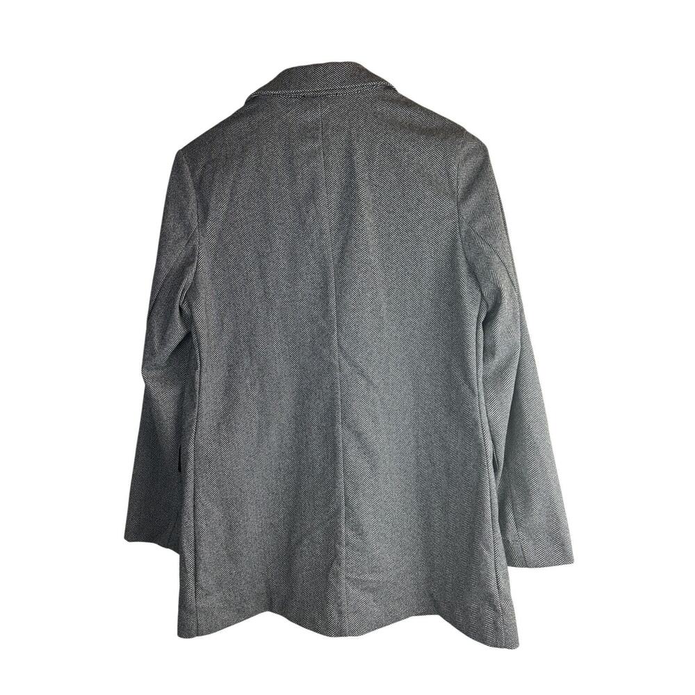 NWT Jessica Simpson Herringbone One Button Blazer W/ Pockets Women's Size Large - Picture 7 of 12